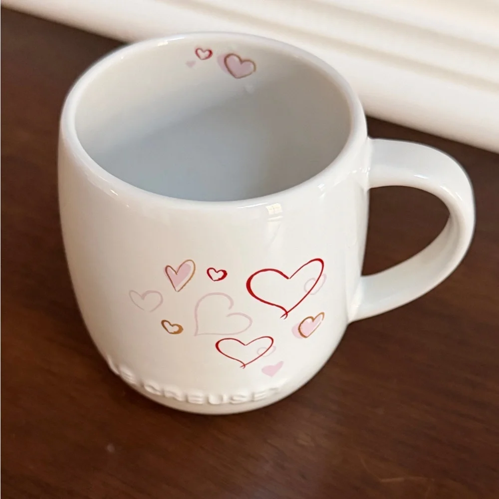 One Le Creuset “Mon Coeur” Heritage Mug, Excellent - Picture 7 of 8